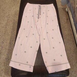 Size small cropped Pajama bottoms